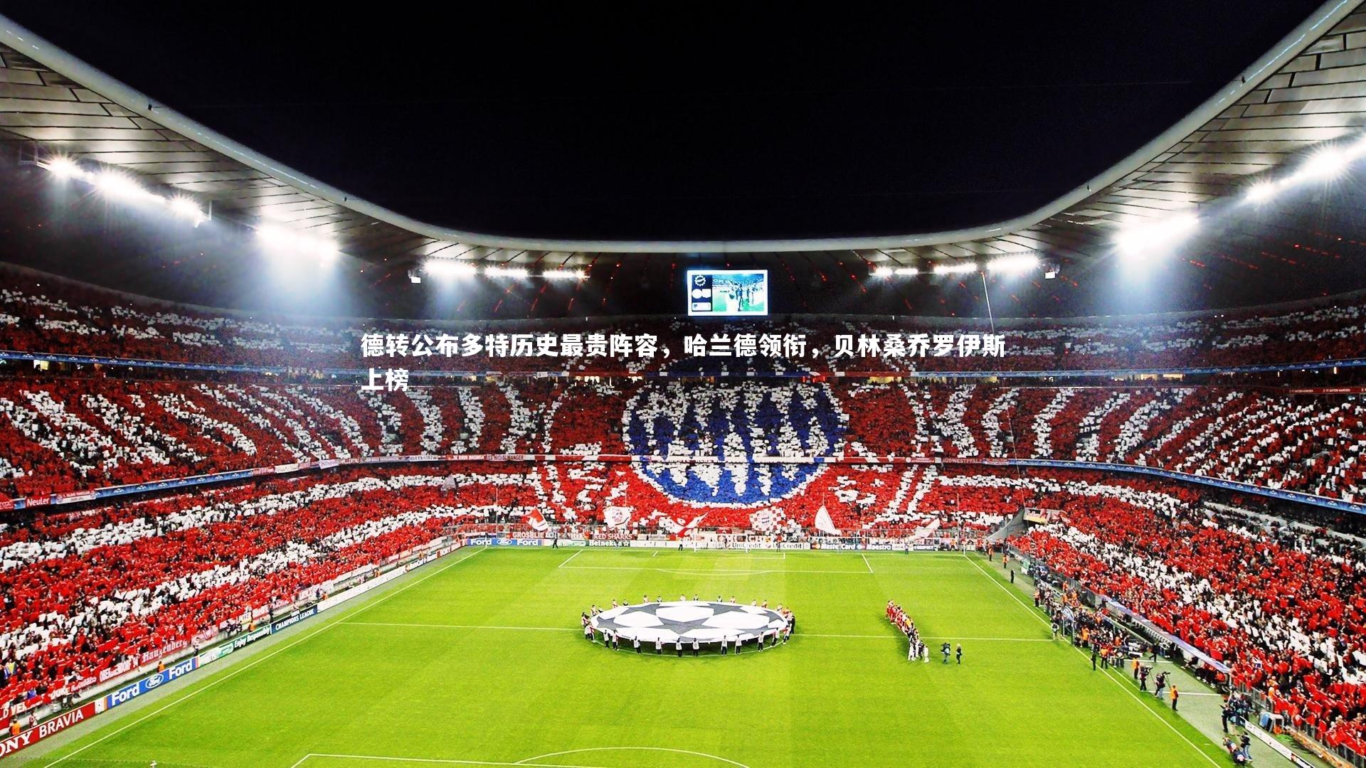 德转公布多特历史最贵阵容，哈兰德领衔，贝林桑乔罗伊斯上榜